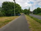 Boeler Ring-Fußgängerweg -- <p>Dieses Foto zeigt die Ortsumgehung Boele, den Boeler-Ring.</p>