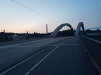 Fuhrparkbrücke in Hagen - westlicher Brückenkopf -- <p>Dieses Foto zeigt den westlichen Brückenkopf der Fuhrparkbrücke.</p>